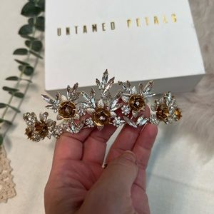 Bridal Headpiece / crown / tiara by Untamed Petals